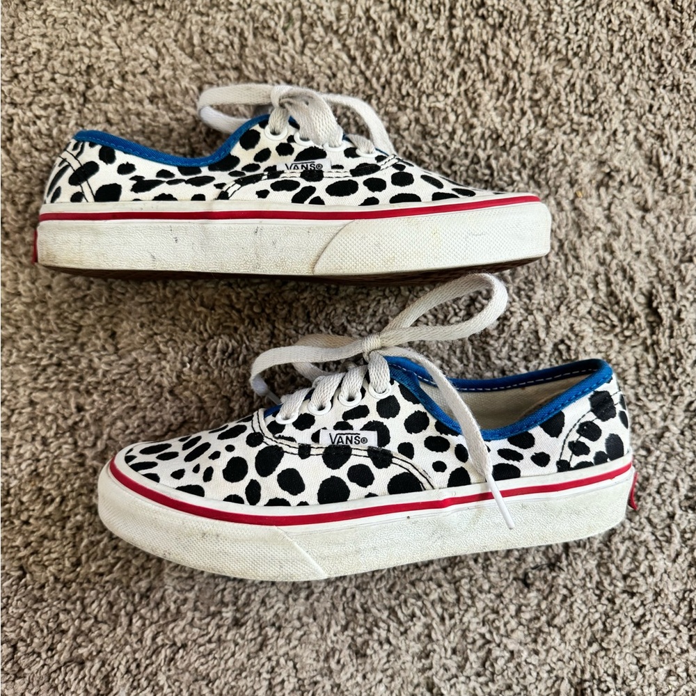 Vans Customs Kids' Dalmatian lace up Sneakers